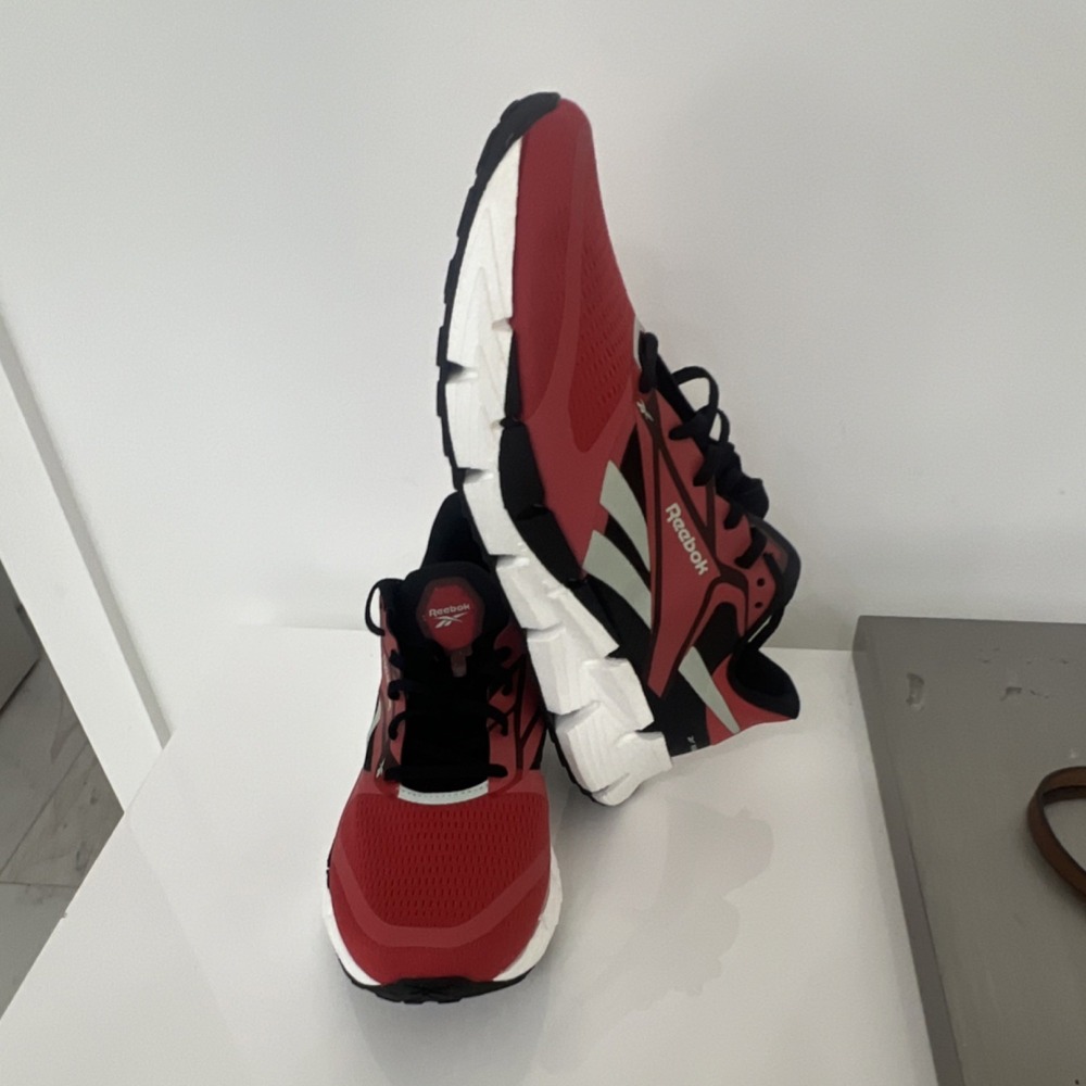 17N10/Reebok Floatzig 100020819/4500012979 Athletic Sneakers Red Black Men's 13